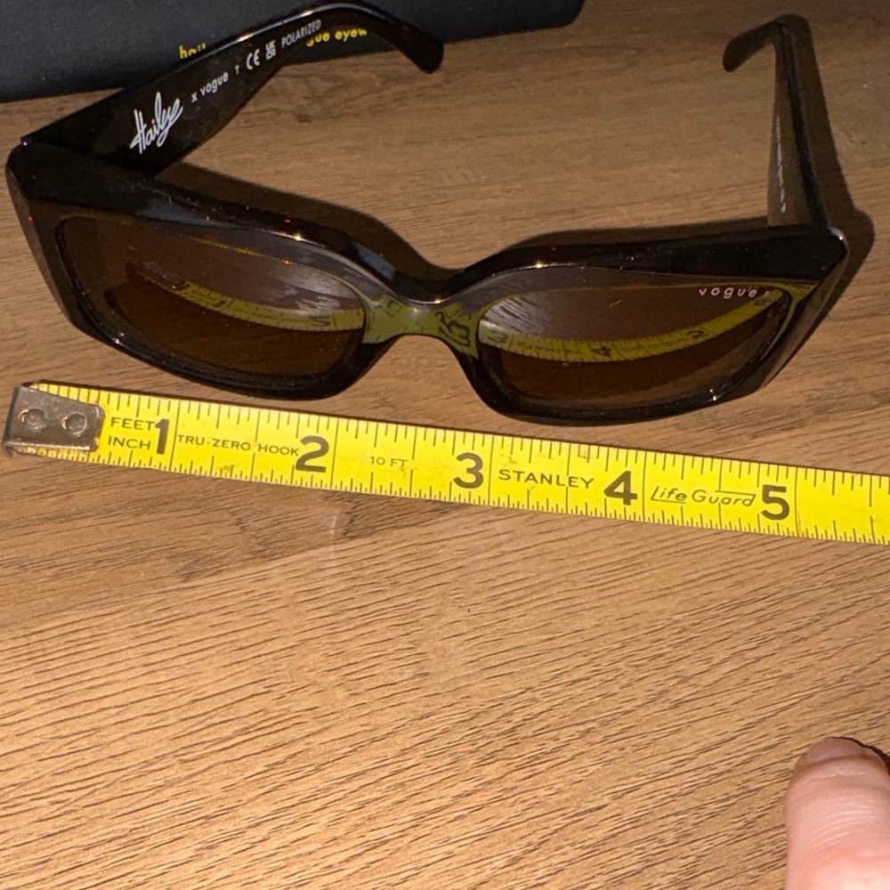 Vogue x Hailey Bieber Women's Brown Sunglasses - Picture 6 of 14